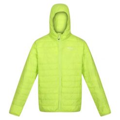 Kurtka turystyczna dla mężczyzn Hooded Hillpack z kapturem. Zielone kurtki Regatta, m, bez wzorów, z poliamidu, z kapturem. Za 139.99 zł.