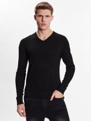 Brave Soul Sweter MK-36BRAMBER Czarny Regular Fit. Czarne swetry rozpinane Brave Soul, m, bez wzorów, z wiskozy, bez kołnierzyka, bez ramiączek. Za 69.99 zł.