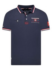 Canadian Peak Koszulka polo "Konbustybleak" w kolorze granatowym rozmiar: L. Niebieskie koszulki polo Canadian Peak, l, bez wzorów, z bawełny, bez kołnierzyka, bez ramiączek. Za 86.99 zł.