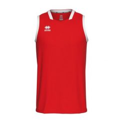 Jersey Errea Magic. Białe bezrękawniki ERREA, bez wzorów, z jersey, bez kołnierzyka, bez ramiączek. Za 183.50 zł.