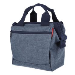 Torba na kierownicę ROOMY, skręcana, niebieska. Niebieskie torby na ramię KLICKFIX, bez wzorów, na ramię, bez dodatków. Za 455.00 zł.