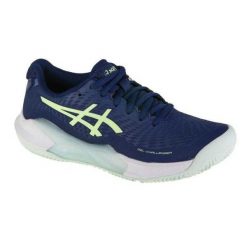 Męskie Buty Do Tenisa Gel Challenger 14. Niebieskie buty turystyczne ASICS, bez wzorów, bez zapięcia, tenisowe. Za 678.99 zł.