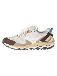 Mizuno Sneakersy "Wave Mujin" w kolorze brązowo-beżowym rozmiar: 41. Brązowe buty sportowe casual Mizuno, bez wzorów, bez zapięcia. Za 404.45 zł.