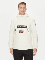 Napapijri Kurtka anorak Rainforest NP0A4HX6 Écru Regular Fit. Kurtki Napapijri, m, bez wzorów, z syntetyku, bez kaptura. Za 479.99 zł.