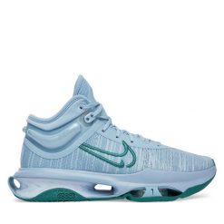 Buty do koszykówki Nike. Niebieskie buty do koszykówki Nike, bez zapięcia, do koszykówki. Za 919.99 zł.