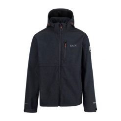 Męska Kurtka Soft Shell Justin DLX Marl. Czerwone kurtki Trespass, m, bez wzorów, z materiału, z kapturem. Za 418.99 zł.