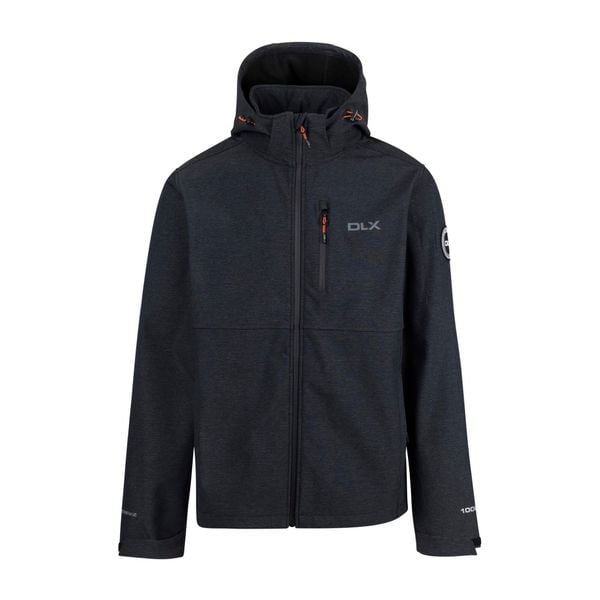 Męska Kurtka Soft Shell Justin DLX Marl. Czerwone kurtki Trespass, m, bez wzorów, z materiału, z kapturem. Za 833.99 zł.