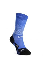 Skarpety rowerowe męskie Uyn Cycling Aero Socks Blue. Niebieskie skarpety UYN, bez wzorów, z dzianiny. Za 85.65 zł.