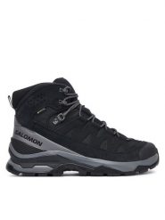 Salomon Trekkingi Quest Echo Gtx M L49212700 Czarny. Czarne botki sznurowane Salomon, bez wzorów, ze skóry, bez zapięcia. Za 859.99 zł.