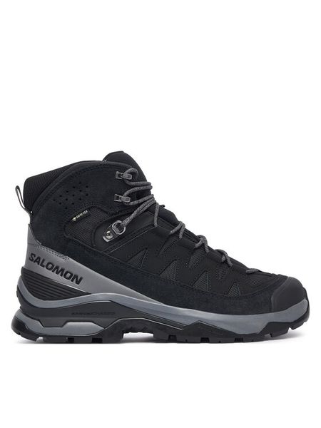 Salomon Trekkingi Quest Echo Gtx M L49212700 Czarny. Czarne botki sznurowane Salomon, bez wzorów, ze skóry, bez zapięcia. Za 859.99 zł.