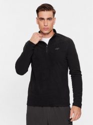 4F Bielizna termoaktywna górna 4FAW23UFLEM034 Czarny Slim Fit. Czarna bielizna termoaktywna 4F, m, bez wzorów, z syntetyku, bez ramiączek, narciarskie. Za 79.99 zł.