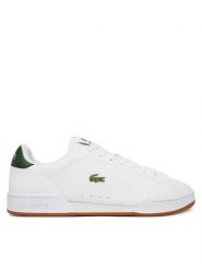 Lacoste Sneakersy Carnaby Cup 49SMA0036 Biały. Białe buty sportowe casual LACOSTE, bez wzorów, ze skóry, bez zapięcia. Za 539.99 zł.