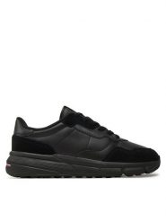Tommy Hilfiger Sneakersy FM0FM05216 Czarny. Czarne buty sportowe casual Tommy Hilfiger, bez wzorów, ze skóry, bez zapięcia. Za 379.99 zł.