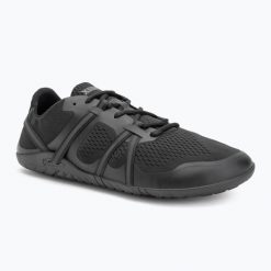 Buty berefoot męskie Xero Shoes Speed Force II. Czarne buty trekkingowe XERO SHOES, bez wzorów, bez zapięcia, trekkingowe. Za 319.99 zł.