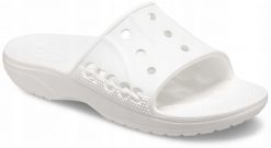 Klapki Dla Dorosłych Crocs Baya II Slide. Czarne klapki Crocs, z materiału. Za 99.99 zł.