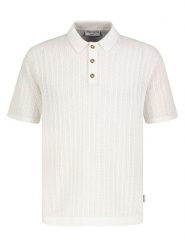 Eight2Nine Koszulka polo w kolorze kremowym rozmiar: L. Brązowe koszulki polo Eight2Nine, l, bez wzorów, bez kołnierzyka, bez ramiączek. Za 104.99 zł.