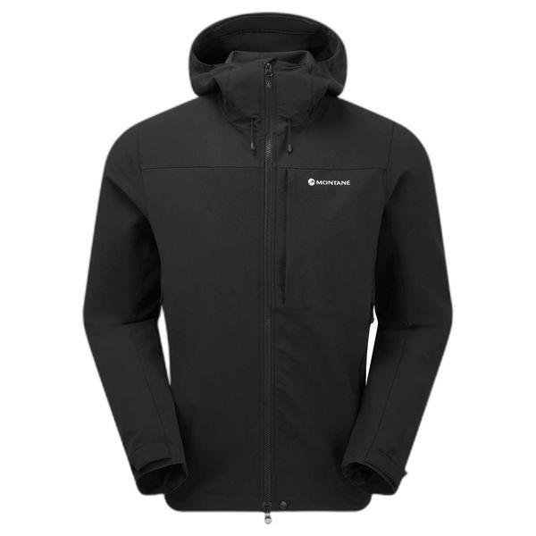 Kurtka przeciwdeszczowa z kapturem Montane Tenacity XT. Czarne kurtki Montane, m, bez wzorów, z elastanu, z kapturem. Za 823.40 zł.