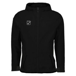 Kurtka wodoodporna z kapturem Givova. Czarne kurtki przeciwdeszczowe Givova, bez wzorów, z kapturem. Za 246.65 zł.