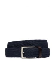 Aeronautica Militare Pasek Męski 261CI0307UCT03454 Granatowy. Niebieskie paski Aeronautica Militare, bez wzorów, z materiału. Za 289.99 zł.