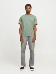 Jack & Jones Koszulka w kolorze zielonym rozmiar: XL. Zielone bezrękawniki Jack & Jones, xl, bez wzorów, z bawełny, bez kołnierzyka, bez ramiączek. Za 44.19 zł.