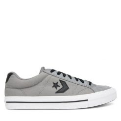 Tenisówki Converse. Szare trampki sportowe Converse, bez wzorów, bez zapięcia, tenisowe. Za 229.99 zł.
