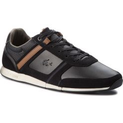 Sneakersy LACOSTE - Menerva 318 1 Cam 7-36CAM0052094 Blk/Brw. Buty sportowe casual marki LACOSTE. W wyprzedaży za 369.00 zł.
