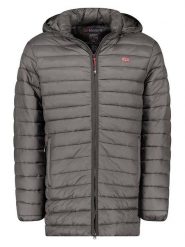 Geographical Norway Kurtka pikowana "Amigo" w kolorze szarym rozmiar: L. Szare kurtki Geographical Norway, l, bez wzorów, bez kaptura. Za 211.66 zł.