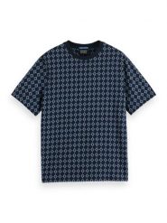 Scotch & Soda Koszulka w kolorze granatowym rozmiar: L. Niebieskie bezrękawniki Scotch & Soda, l, bez wzorów, z bawełny, bez kołnierzyka, bez ramiączek. Za 106.13 zł.