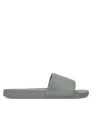 Calvin Klein Klapki Pool Slide W/ Ck Square HM0HM01754 Szary. Szare klapki CALVIN KLEIN, ze skóry. Za 159.99 zł.