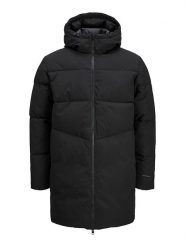 Jack & Jones Kurtka zimowa "Brady" w kolorze czarnym rozmiar: L. Czarne kurtki Jack & Jones, na zimę, l, bez wzorów, bez kaptura. Za 345.36 zł.