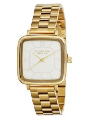 U.S. Polo Assn. Zegarek kwarcowy w kolorze złoto-białym rozmiar: onesize. Białe, analogowe zegarki U.S. Polo Assn., metalowe. Za 304.99 zł.