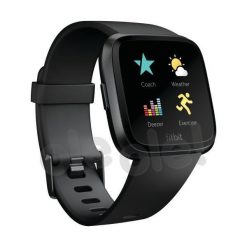 Fitbit Versa (czarny)- szybka wysyłka! - Raty 10 x 74,9 zł - Raty 0%. Czarne zegarki sportowe FITBIT. Za 748.99 zł.