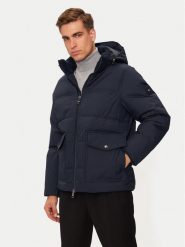 Tommy Hilfiger Kurtka zimowa Rockie MW0MW37125 Granatowy Regular Fit. Niebieskie kurtki Tommy Hilfiger, na zimę, l, bez wzorów, z syntetyku, bez kaptura. Za 999.99 zł.