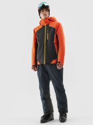 4F Kurtka narciarska 4FPro membrana Dermizax 20000 męska - czarna 3XL. Czarne kurtki narciarskie i snowboardowe 4F, l, bez wzorów, z materiału, narciarskie, Dermizax. W wyprzedaży za 299.99 zł.