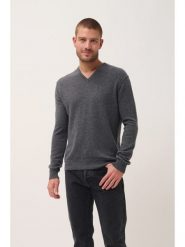Just Cashmere Kaszmirowy sweter "Tom" w kolorze antracytowym rozmiar: M. Czarne swetry nierozpinane Just Cashmere, m, bez wzorów, z kaszmiru, bez kołnierzyka, bez ramiączek. Za 413.99 zł.