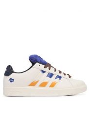 Adidas Sneakersy Adidas Fortnite Streettalk Shoes KI9212 Kremowy. Białe buty sportowe casual Adidas, bez wzorów, ze skóry, bez zapięcia. Za 329.99 zł.