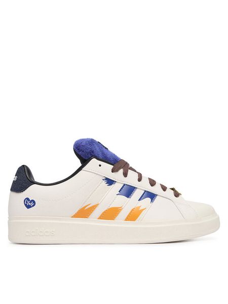 Adidas Sneakersy Adidas Fortnite Streettalk Shoes KI9212 Kremowy. Białe buty sportowe casual Adidas, bez wzorów, ze skóry, bez zapięcia. Za 329.99 zł.