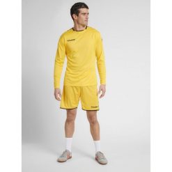 Hummel koszulka męska z długim rękawem hml Authentic Poly Jersey. Brązowe bluzki z długim rękawem Hummel, m, bez wzorów, z jersey, bez kołnierzyka, bez ramiączek. Za 91.00 zł.