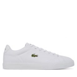 Tenisówki Lacoste. Białe trampki LACOSTE, m, bez wzorów, bez zapięcia. Za 309.99 zł.