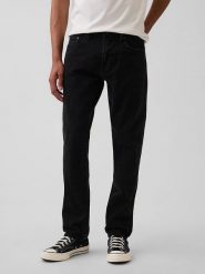 GAP Dżinsy - Slim fit - w kolorze czarnym rozmiar: W38/L32. Czarne jeansy GAP, l. Za 119.68 zł.