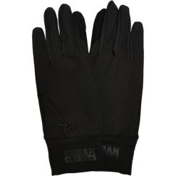 Męskie Rękawiczki Z Szerokim Mankietem I Logo. Czarne rękawiczki Urban Classics, bez wzorów. Za 84.99 zł.