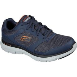 Adidasy Skechers Flex Advantage 4.0, Mężczyźni. Niebieskie buty do biegania Skechers, bez wzorów, bez zapięcia, do biegania. Za 390.00 zł.