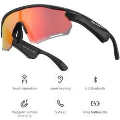Okulary rowerowe polaryzacyjne UV400 z bluetooth i głośnikami ROCKBROS BT. Okulary przeciwsłoneczne ROCKBROS. Za 248.00 zł.