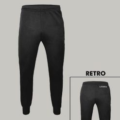 Spodnie sportowe z poliestru MESSICO oversize. Czarne buty do biegania Legea, bez wzorów, z bawełny. W wyprzedaży za 108.00 zł.