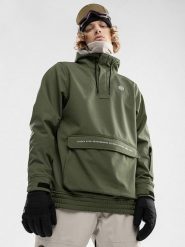 Siroko Kurtka narciarska "W3 Robson" w kolorze khaki rozmiar: S. Brązowe kurtki narciarskie i snowboardowe SIROKO, m, bez wzorów, z polaru, narciarskie. Za 237.17 zł.