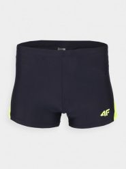 4F Kąpielówki męskie - granatowe S. Niebieskie kąpielówki 4F, m, bez wzorów, z elastanu. Za 59.99 zł.