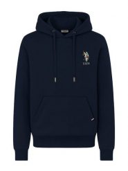 U.S. Polo Assn. Bluza w kolorze granatowym rozmiar: XL. Niebieskie bluzy z kapturem U.S. Polo Assn., s, bez wzorów, z bawełny, z kapturem. Za 223.46 zł.