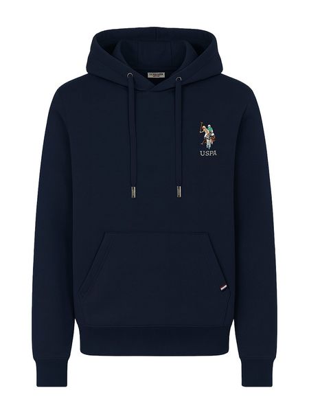 U.S. Polo Assn. Bluza w kolorze granatowym rozmiar: M. Niebieskie bluzy U.S. Polo Assn., m, bez wzorów, z bawełny, z kapturem. Za 161.73 zł.