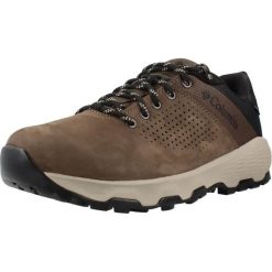 Buty COLUMBIA 2140371CB Brązowy. Brązowe buty turystyczne Columbia, bez wzorów, ze skóry, bez zapięcia, na fitness i siłownię. Za 419.99 zł.