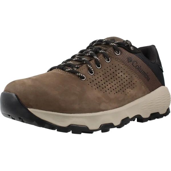 Buty COLUMBIA 2140371CB Brązowy. Brązowe buty turystyczne Columbia, bez wzorów, ze skóry, bez zapięcia, na fitness i siłownię. Za 419.99 zł.